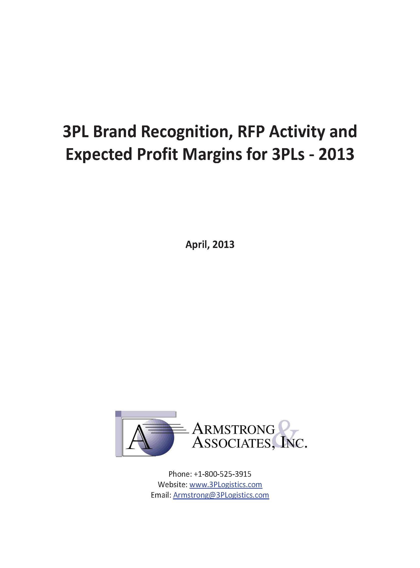 3PL_RFI-RFP_Report-2013 - Armstrong & AssociatesArmstrong ...